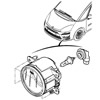 projecteur antibrouillard avant gauche d’occasion disponibles à la vente | Casse auto à Rouen
