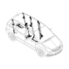 ancrage ceinture arrière gauche d’occasion disponibles à la vente | Casse auto à Rouen